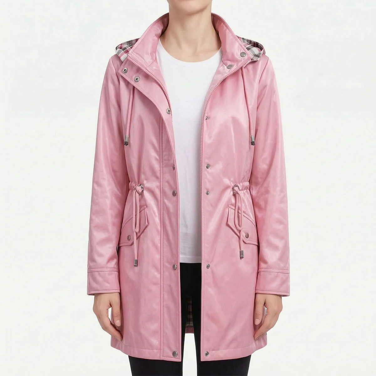 Auroven - Longline Hooded Transitional Jacket