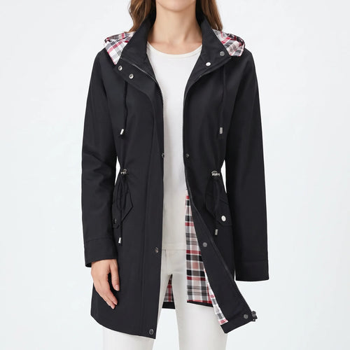 Auroven - Longline Hooded Transitional Jacket