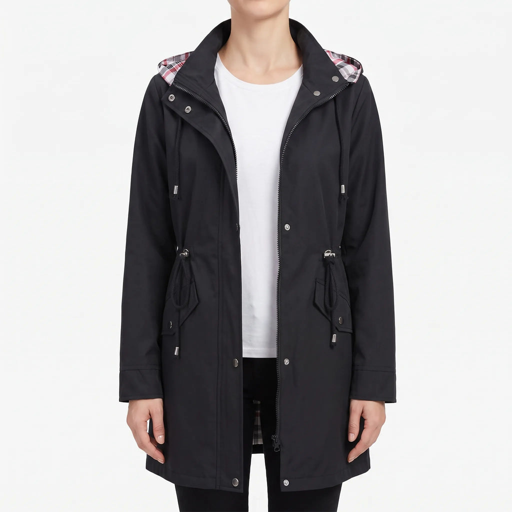 Auroven - Longline Hooded Transitional Jacket