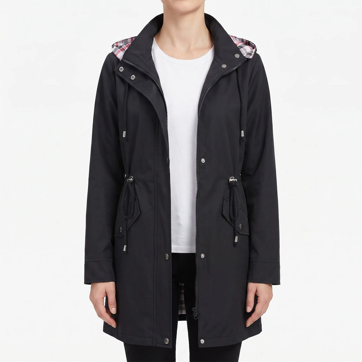 Auroven - Longline Hooded Transitional Jacket