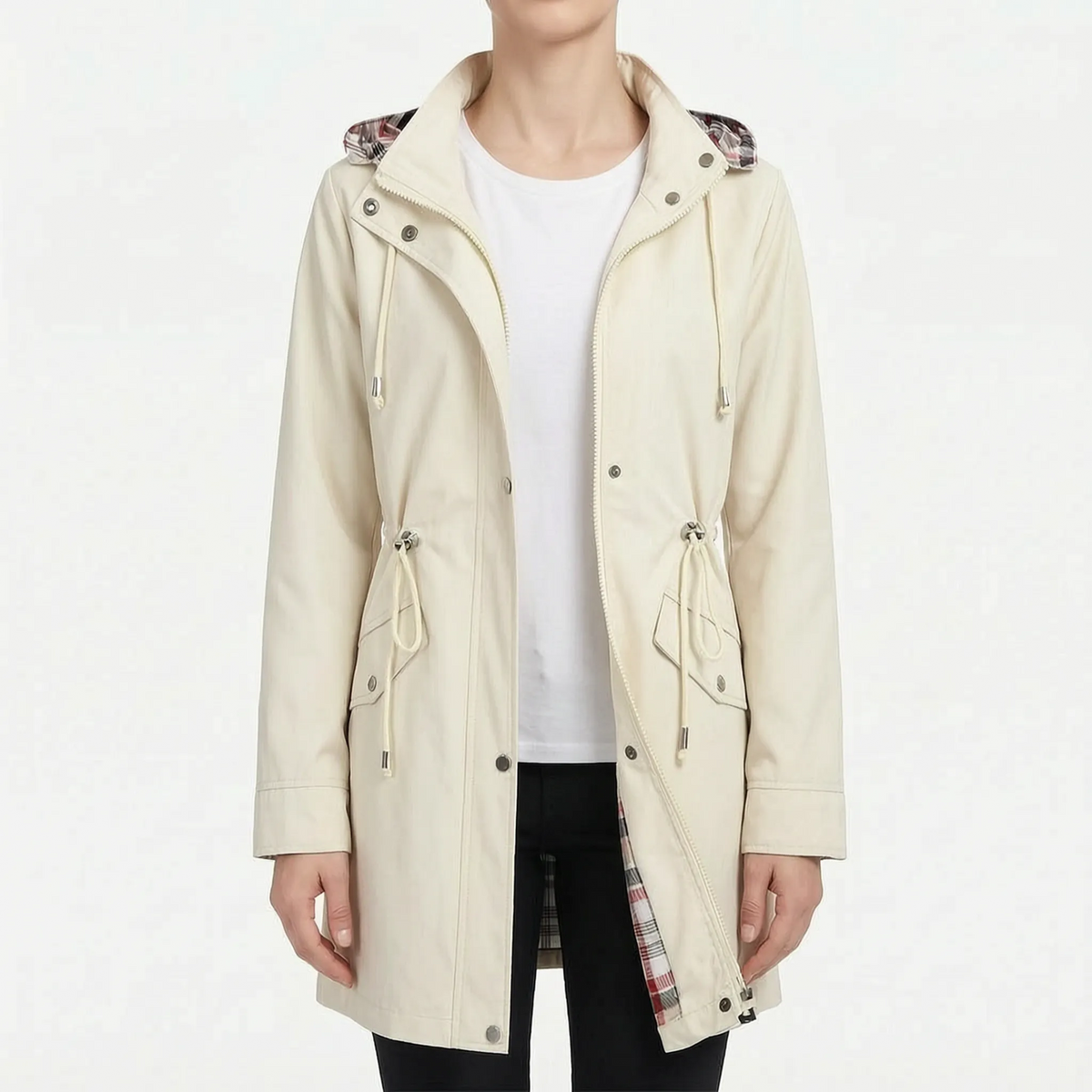 Auroven - Longline Hooded Transitional Jacket