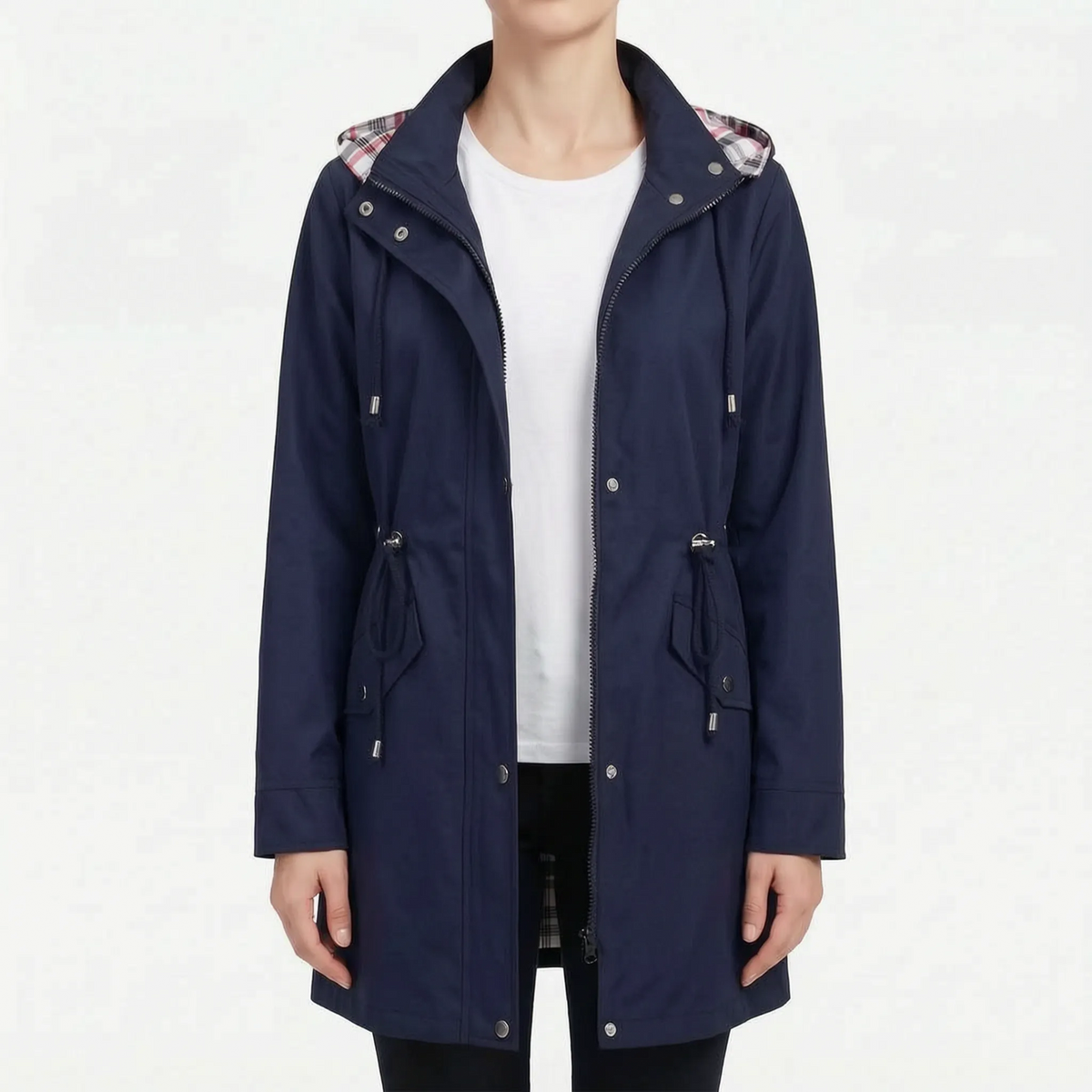 Auroven - Longline Hooded Transitional Jacket