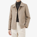 Avelis - Short Button-Front Coat