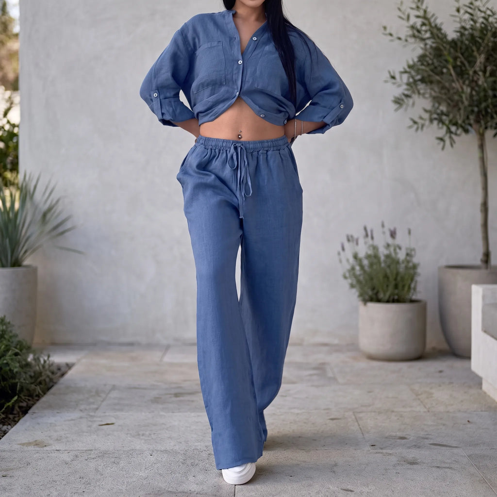 Breezet - Casual Relaxed Two-Piece Lounge Set