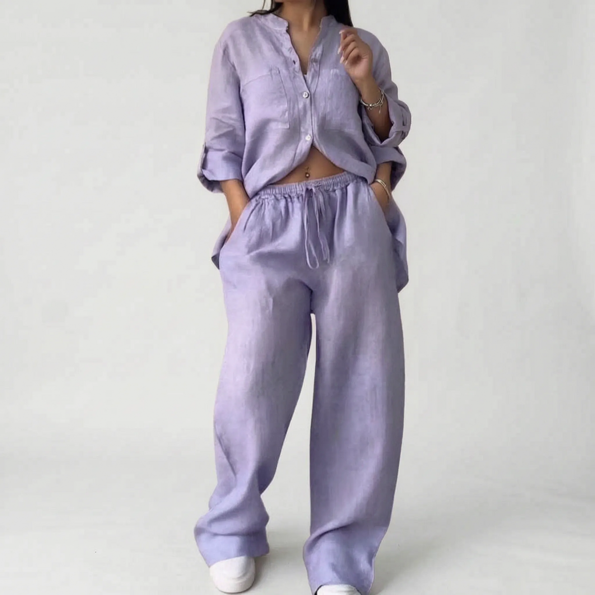 Breezet - Casual Relaxed Two-Piece Lounge Set