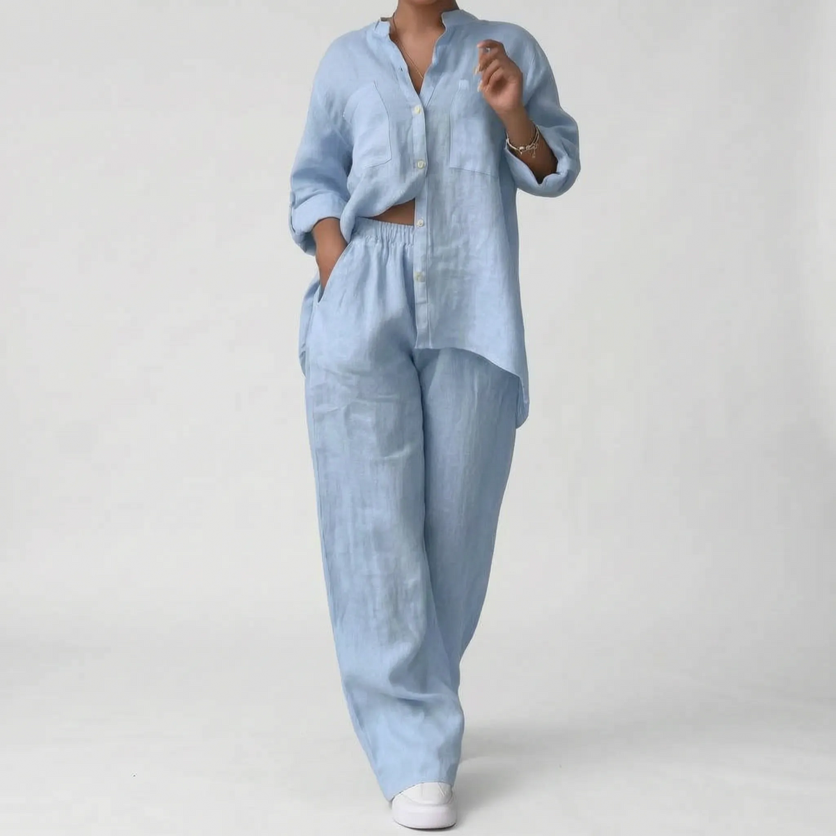 Breezet - Casual Relaxed Two-Piece Lounge Set