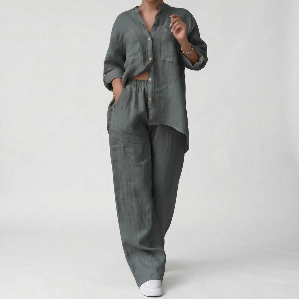 Breezet - Casual Relaxed Two-Piece Lounge Set