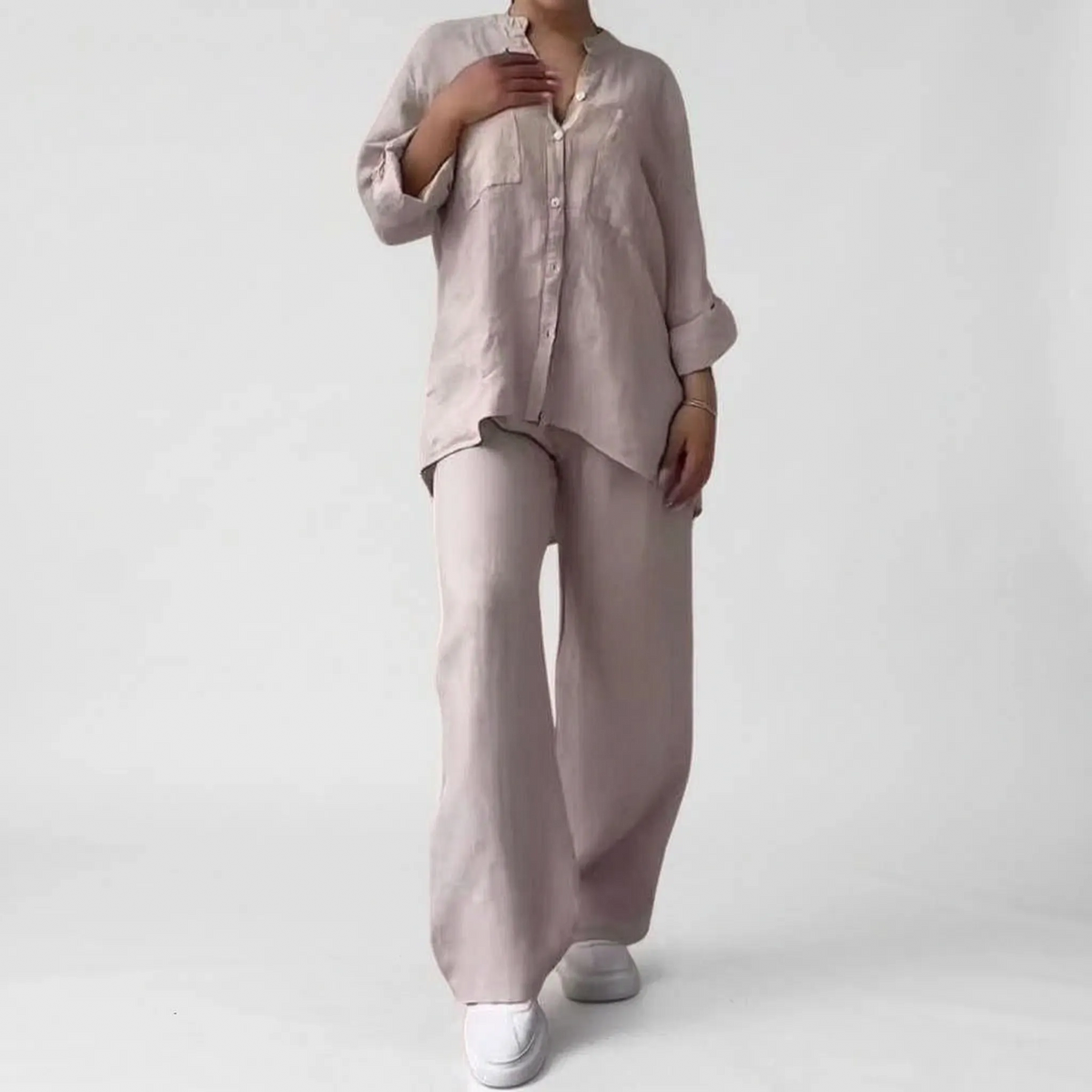 Breezet - Casual Relaxed Two-Piece Lounge Set