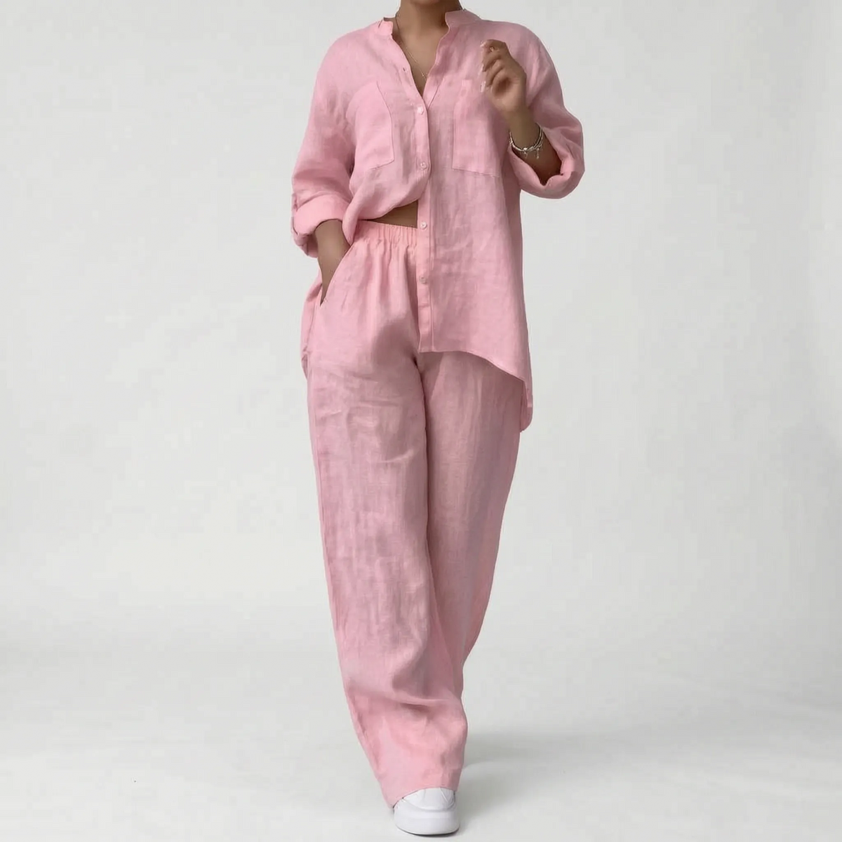Breezet - Casual Relaxed Two-Piece Lounge Set
