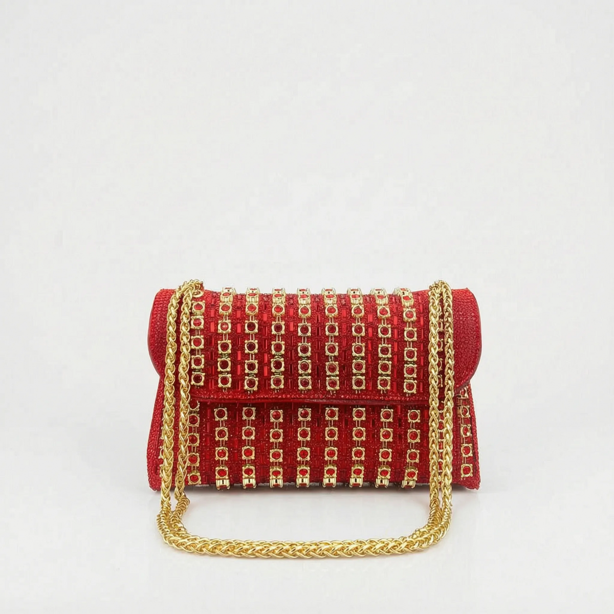 Glimmera - Embellished Flap Shoulder Bag