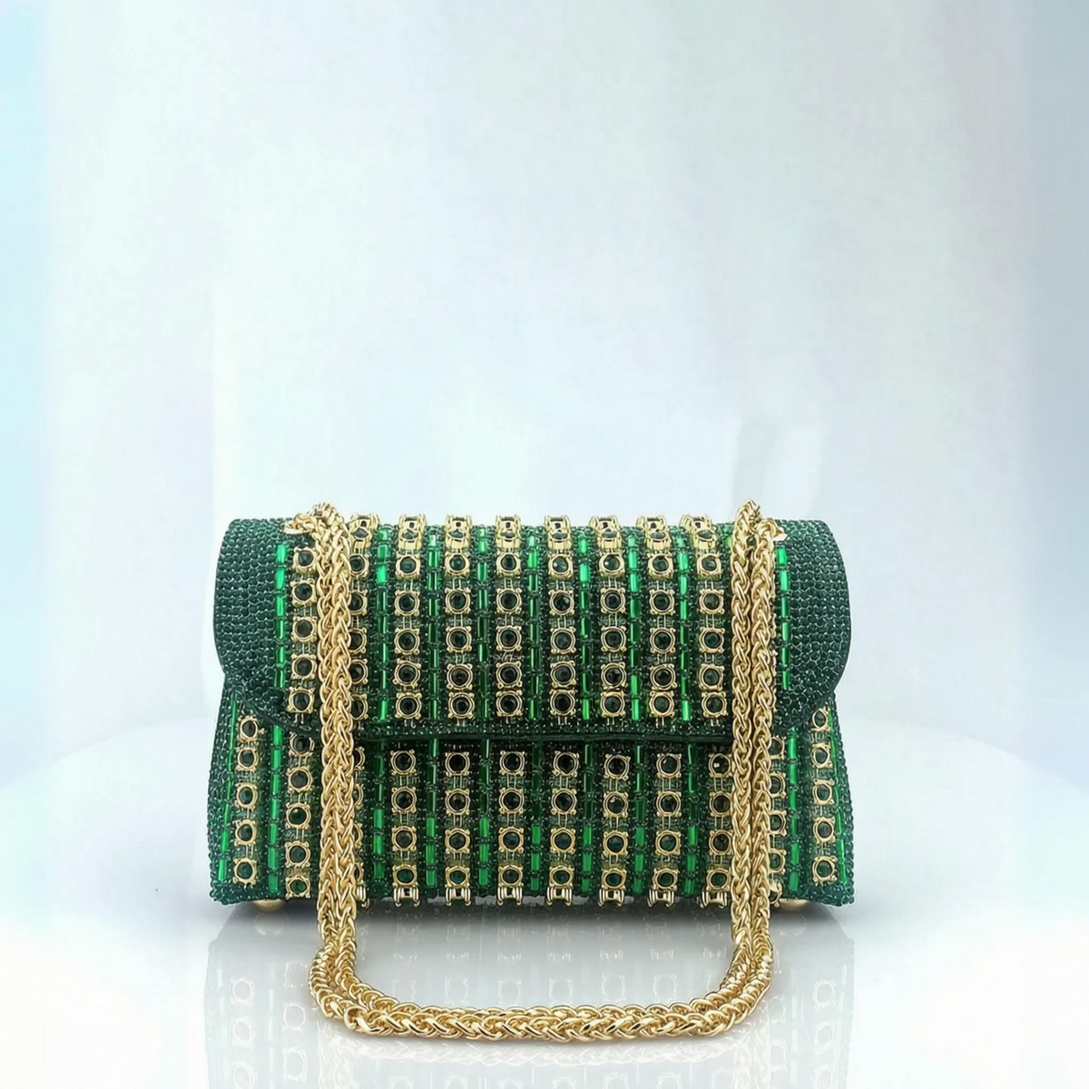 Glimmera - Embellished Flap Shoulder Bag