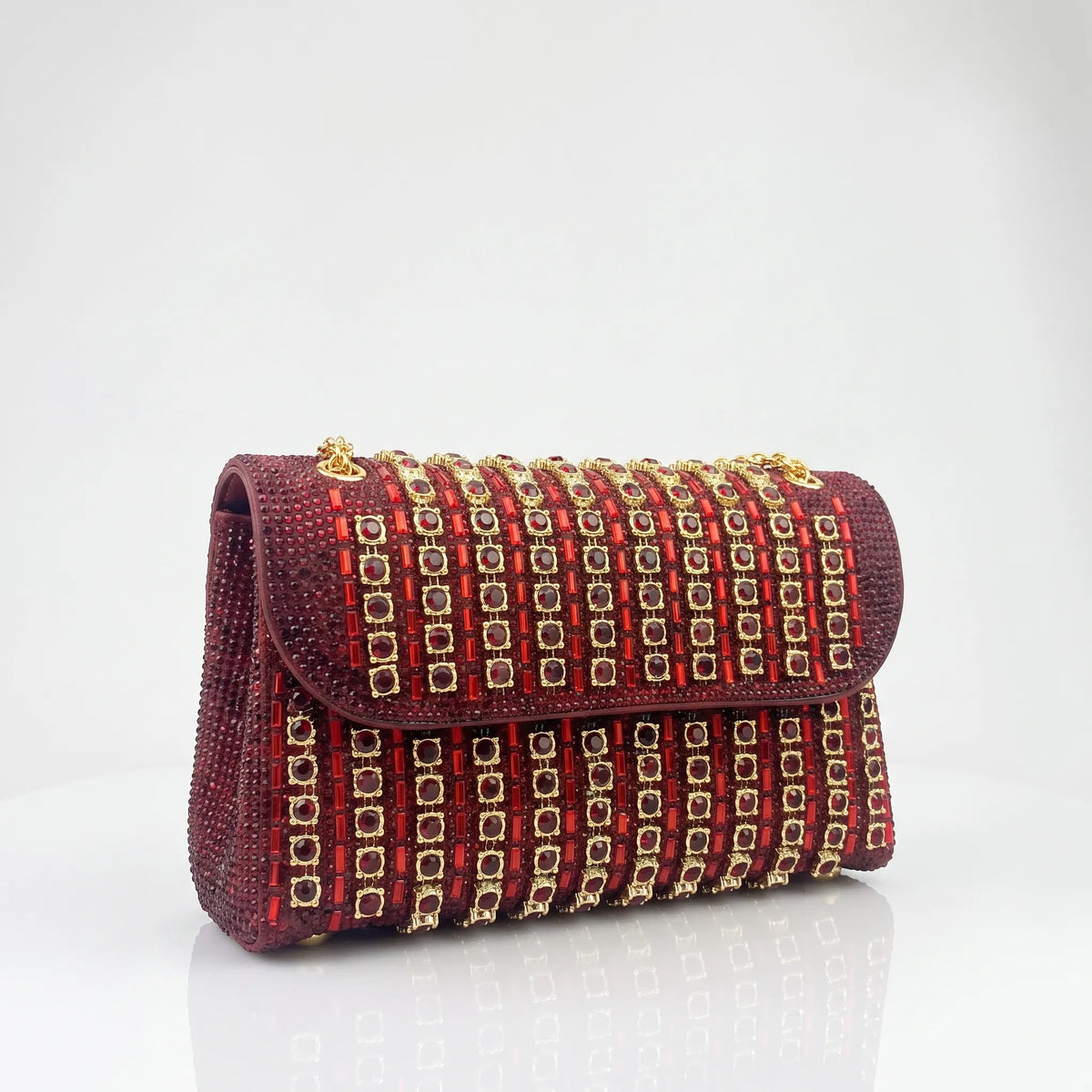 Glimmera - Embellished Flap Shoulder Bag