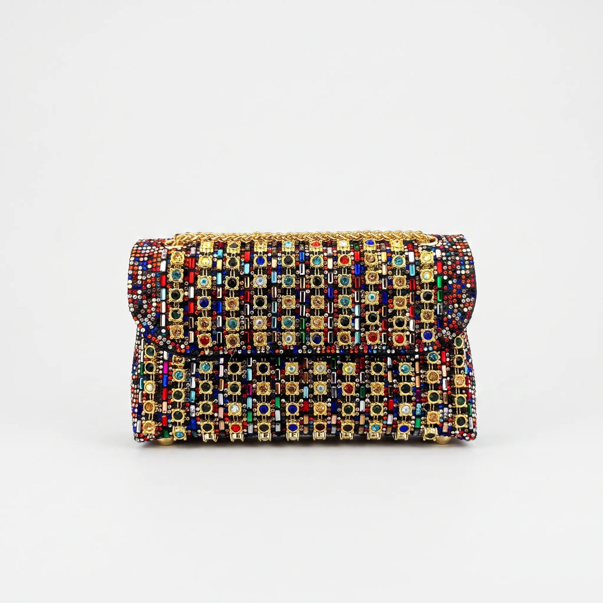 Glimmera - Embellished Flap Shoulder Bag