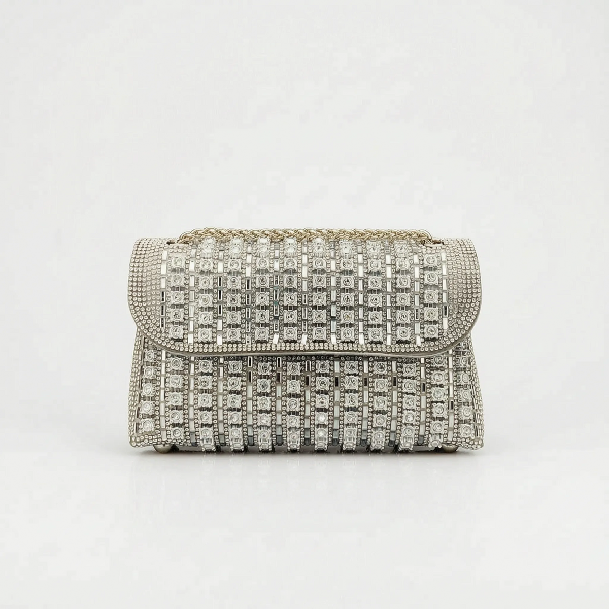 Glimmera - Embellished Flap Shoulder Bag