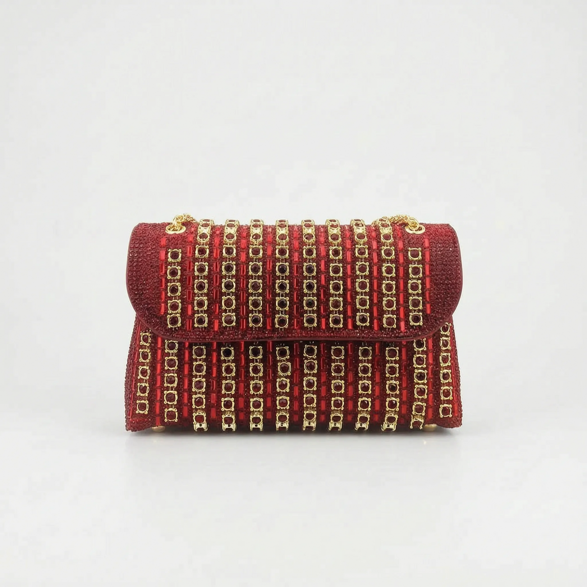 Glimmera - Embellished Flap Shoulder Bag