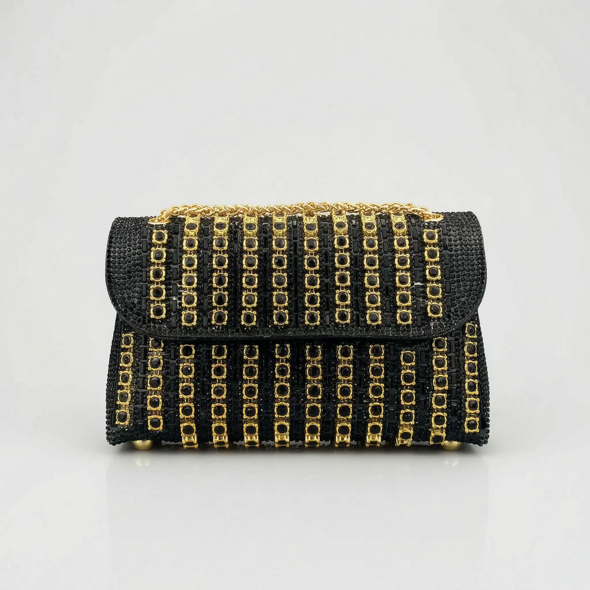 Glimmera - Embellished Flap Shoulder Bag