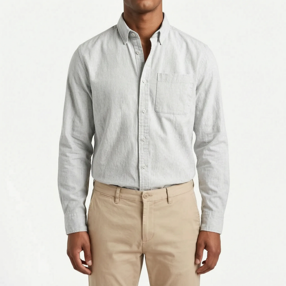 Rovent - Casual Long-Sleeved Button-Up Shirt