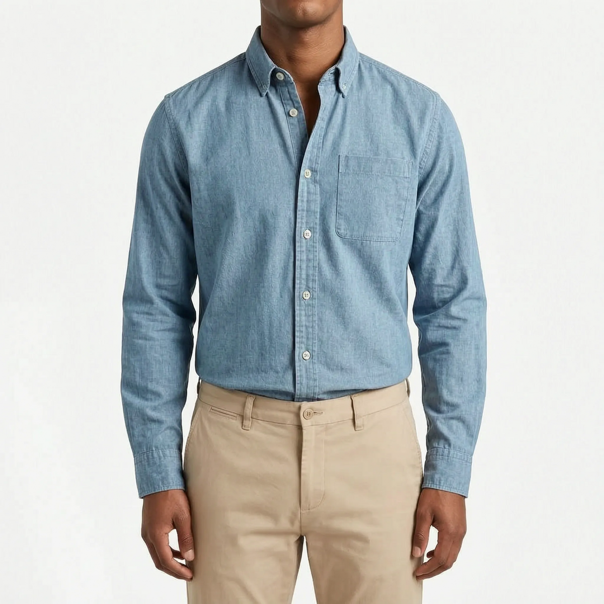 Rovent - Casual Long-Sleeved Button-Up Shirt