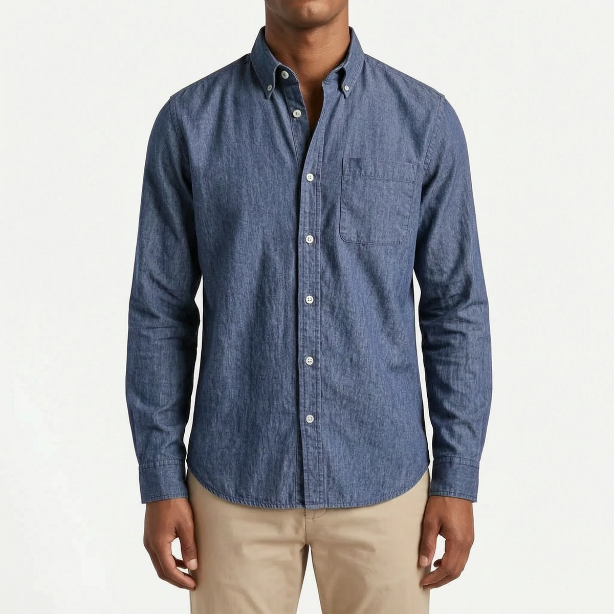 Rovent - Casual Long-Sleeved Button-Up Shirt