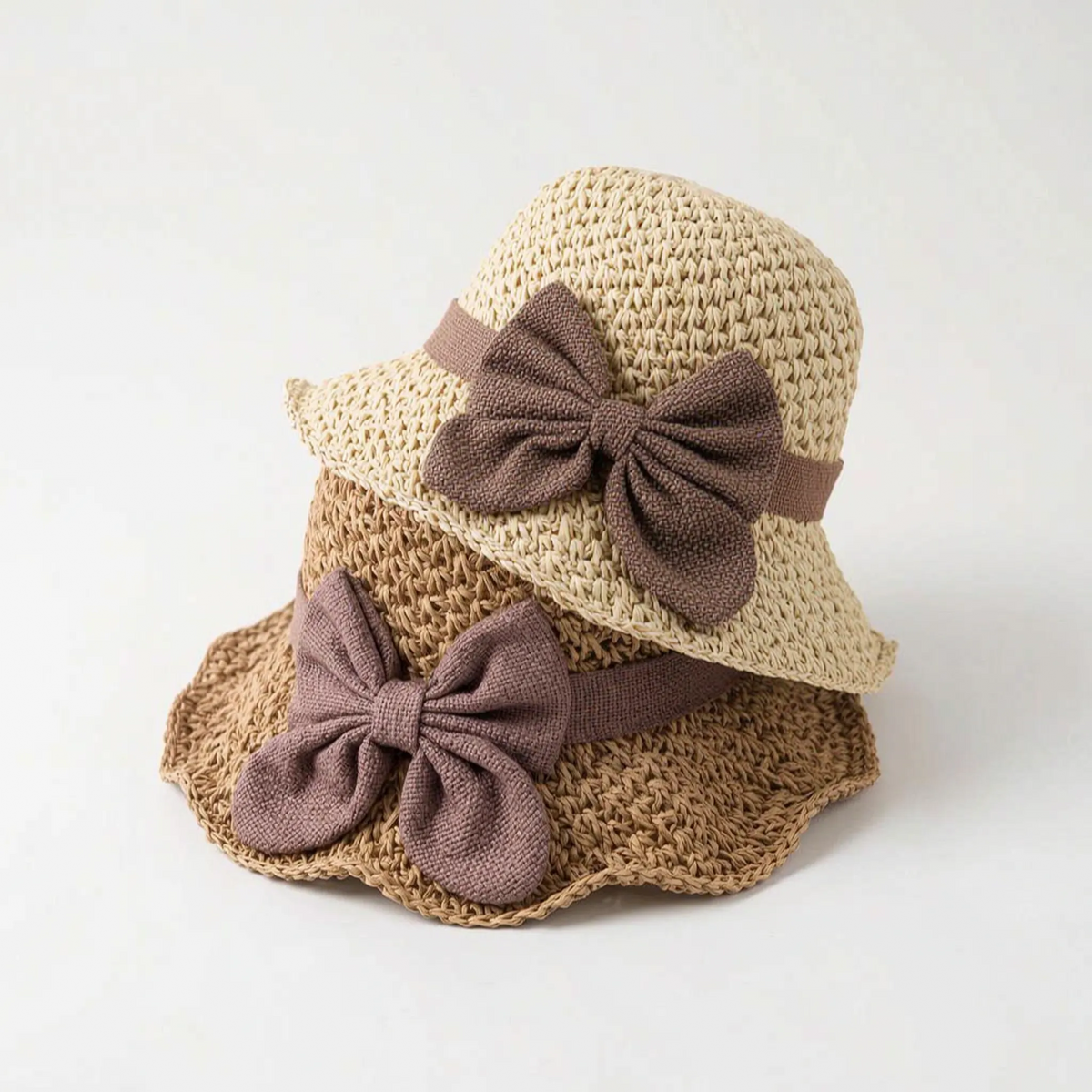 Sombrea - Woven Texture Retro Sun Hat