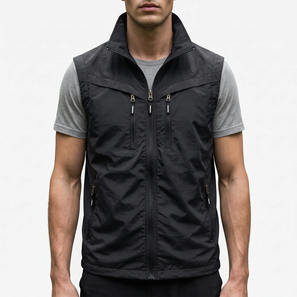 Trekvo - Men's Sleeveless Multi-Pocket Utility Vest