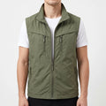 Trekvo - Men's Sleeveless Multi-Pocket Utility Vest