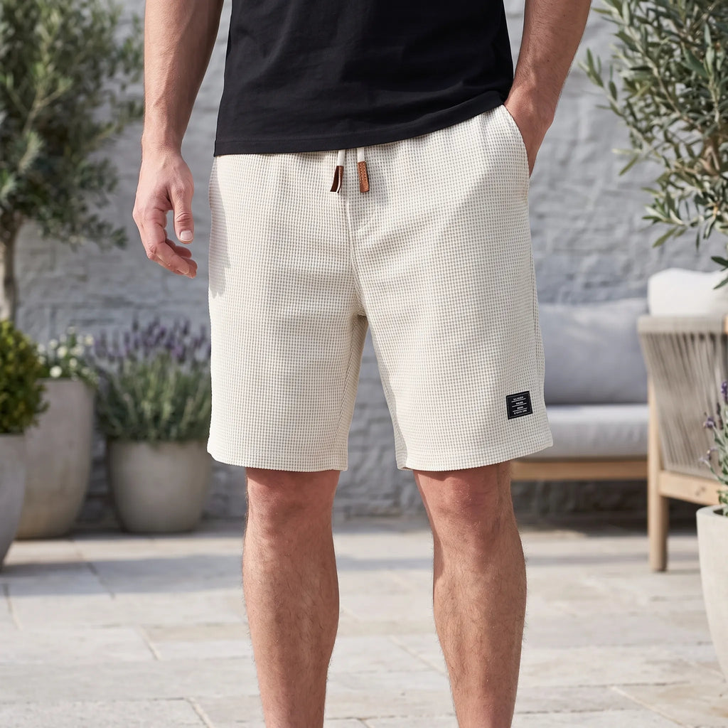 Valmont - Textured Casual Summer Shorts