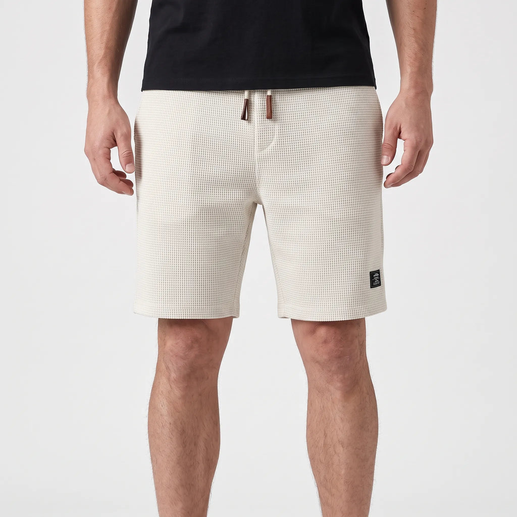 Valmont - Textured Casual Summer Shorts