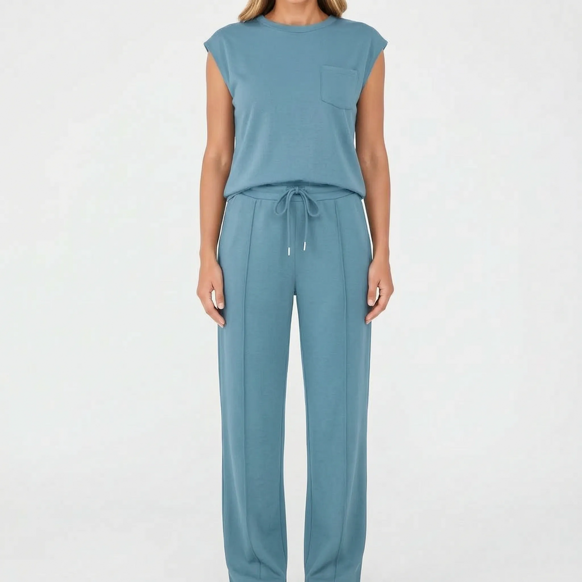 Vespera - Sleeveless Lounge Co-Ord Set