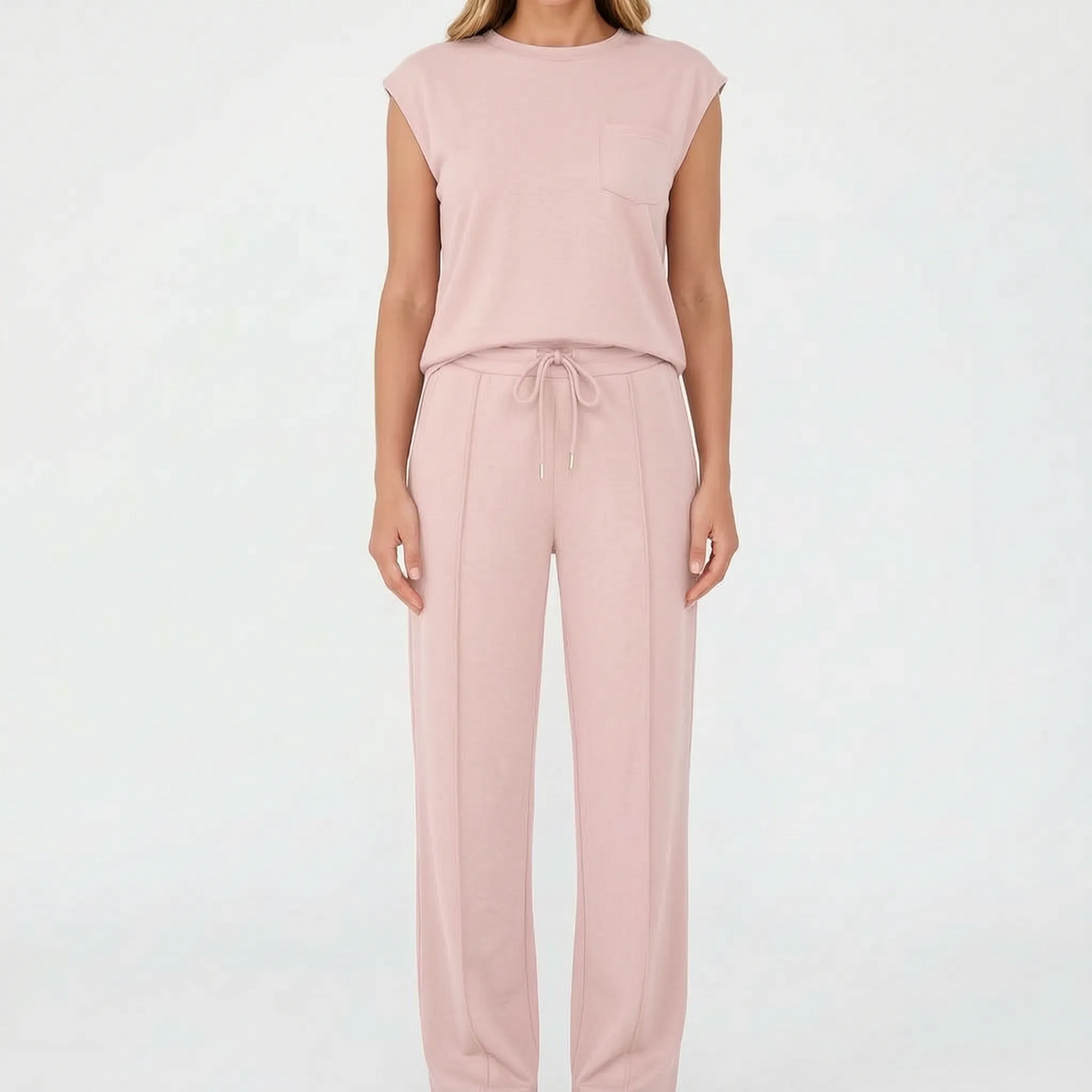 Vespera - Sleeveless Lounge Co-Ord Set